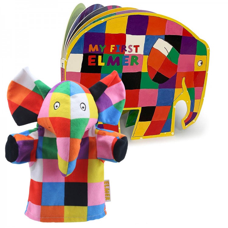 My First Elmer and My First Elmer Puppet
